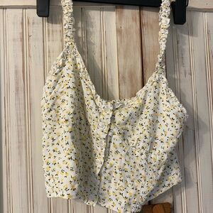 Lottie moss yellow flower top and blue cami unbranded sizes S